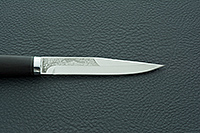 Нож Заноза граб - черное дерево, м-390, алюминий : фото 4