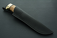 Нож Полярный кап березовый, 95х18, латунь : фото 12