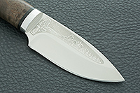 Нож Добрый кап березовый стабилизированный, k390, алюминий : фото 4