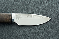 Нож Добрый кап березовый стабилизированный, k390, алюминий : фото 7