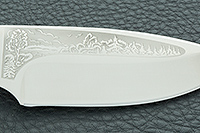 Нож Добрый кап березовый стабилизированный, k390, алюминий : фото 8