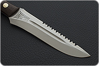 Нож Ирбис накладки текстолит
, эп-766, цельнометаллический : фото 2