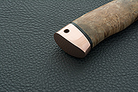 Нож Клычок-3 стабилизированная карельская береза, zdi-1016, медь : фото 7