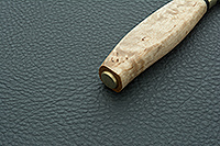 Кухонный нож Овощной карельская береза, 95х18, латунь : фото 7