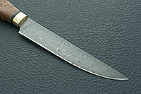 Кухонный нож Овощной стабилизированная карельская береза, zdi-1016, латунь : фото 4