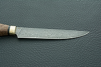 Кухонный нож Овощной стабилизированная карельская береза, zdi-1016, латунь : фото 8