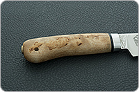 Нож Барибал карельская береза, 95х18, алюминий : фото 3