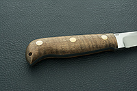 Нож Боярин цельнометаллический накладки орех, 100х13м, цельнометаллический : фото 5