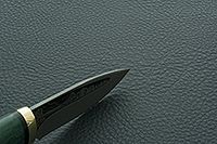 Нож Добрый стабилизированная карельская береза, cpr, латунь : фото 8