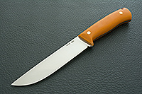 Нож Бекас ЦМ накладки микарта, 100х13м, цельнометаллический : фото 2