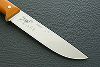 Нож Бекас ЦМ накладки микарта, 100х13м, цельнометаллический : фото 4