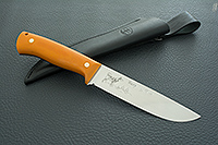 Нож Бекас ЦМ накладки микарта, 100х13м, цельнометаллический : фото 8