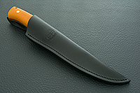 Нож Бекас ЦМ накладки микарта, 100х13м, цельнометаллический : фото 9