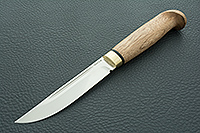 Нож Финка Лаппи орех, 100х13м, латунь : фото 2