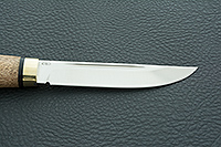 Нож Финка Лаппи орех, 100х13м, латунь : фото 7