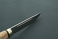 Нож Финка Лаппи орех, 100х13м, латунь : фото 9