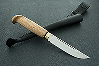 Нож Финка Лаппи орех, 100х13м, латунь : фото 10