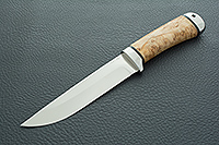 Нож Лиса карельская береза, n690, нержавеющая сталь : фото 2