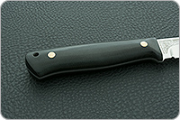 Нож Пескарь ЦМ накладки текстолит
, 100х13м, цельнометаллический : фото 3