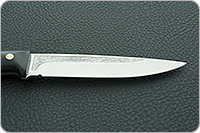 Нож Пескарь ЦМ накладки текстолит
, 100х13м, цельнометаллический : фото 4