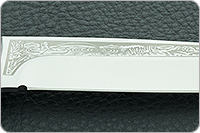 Нож Пескарь ЦМ накладки текстолит
, 100х13м, цельнометаллический : фото 5