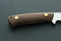 Нож Рифей накладки орех, 95х18, цельнометаллический : фото 5