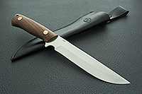 Нож Рифей накладки орех, 95х18, цельнометаллический : фото 9