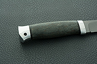 Нож Следопыт стабилизированная карельская береза, n690, алюминий : фото 5