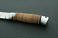 Нож Пескарь береста, 95х18, алюминий : фото 6