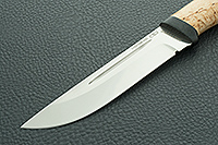 Нож Бекас карельская береза, elmax, текстолит : фото 3