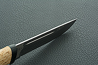 Нож Бекас карельская береза, elmax, текстолит : фото 9