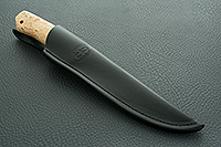 Нож Бекас карельская береза, elmax, текстолит : фото 11