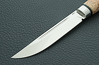 Нож Финка Лаппи  стабилизированная карельская береза, cpr, нержавеющая сталь : фото 3