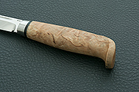 Нож Финка Лаппи  стабилизированная карельская береза, cpr, нержавеющая сталь : фото 6