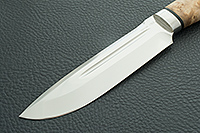 Нож Селигер кап березовый, 100х13м, нержавеющая сталь : фото 3