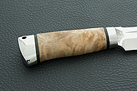 Нож Селигер кап березовый, 100х13м, нержавеющая сталь : фото 5