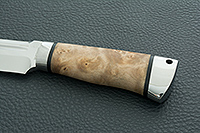 Нож Селигер кап березовый, 100х13м, нержавеющая сталь : фото 6