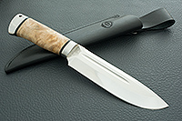 Нож Селигер кап березовый, 100х13м, нержавеющая сталь : фото 9