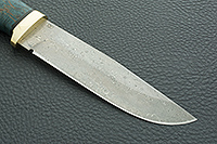 Нож Турист стабилизированная карельская береза, zdi-1016, латунь : фото 4