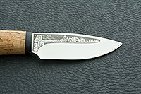 Нож Добрый карельская береза, elmax, текстолит : фото 7