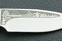 Нож Добрый карельская береза, elmax, текстолит : фото 8