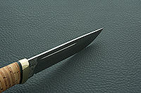 Нож Бекас береста, 100х13м, латунь : фото 6