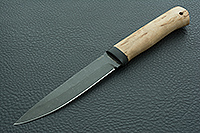 Нож Пескарь карельская береза, 100х13м, текстолит : фото 2