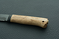 Нож Пескарь карельская береза, 100х13м, текстолит : фото 6