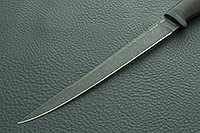 Нож Белуга граб - черное дерево, 95х18, текстолит : фото 2