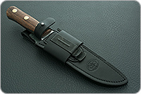 Нож Ирбис накладки орех, 95х18, цельнометаллический : фото 7