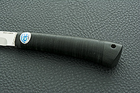 Нож Заноза наборная кожа, 50х14мф, текстолит : фото 6