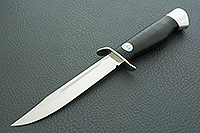 Нож Штрафбат наборная кожа, n690, алюминий : фото 2