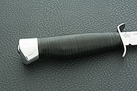 Нож Штрафбат наборная кожа, n690, алюминий : фото 5