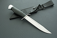 Нож Штрафбат наборная кожа, n690, алюминий : фото 9